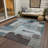 Jude Teal Washable Indoor-Outdoor Rug - -1673190478