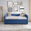 Lit de jour en tissu avec couchette escamotable Boucle-555813156-555813159