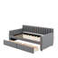 Lit de jour simple tapissier avec tiroirs-1790244337