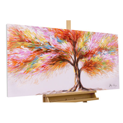 Hand -painted Magic Blossom Tree Acrylic Painting