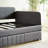 Grey Twin Size Daybed With Trundle, Iron Frame Bed For A Quiet And Practical Bedroom Stylish