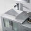 Ensemble de meuble-lavabo simple 42 po avec miroir Mance-24551047