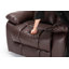 Fauteuil inclinable électrique en cuir Jesseca-453391815