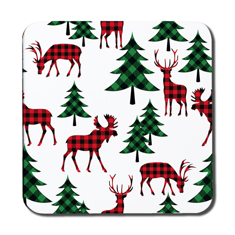 Square 6 Piece Coaster Set