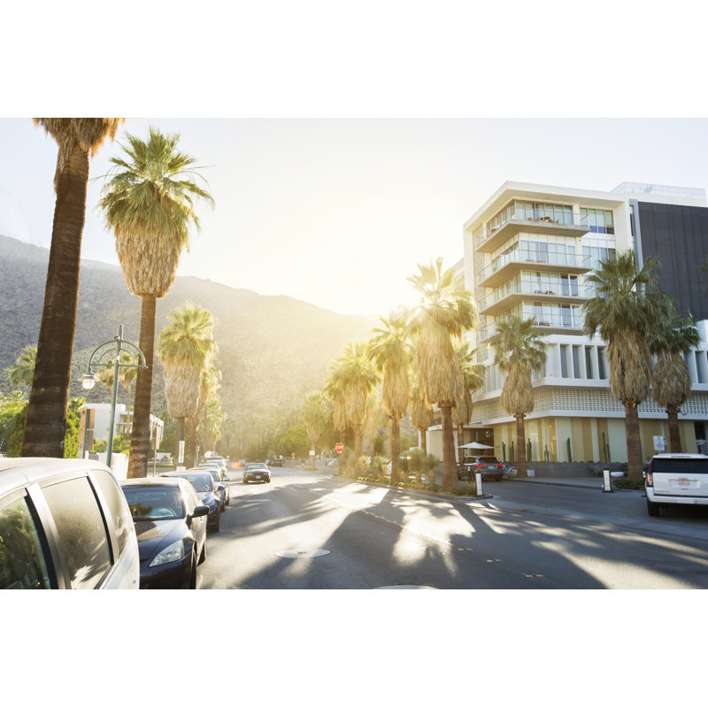 Palm Springs - Photographie sur toile tendue, H 24 po x l 36 po