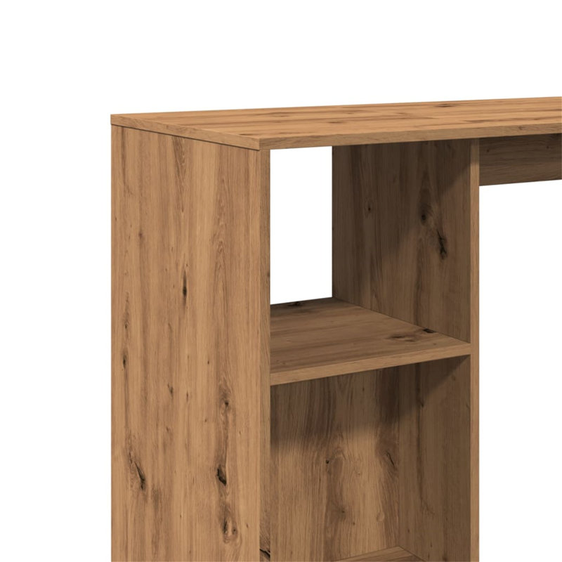 Stamenka Dining Table, Brown, white and pink