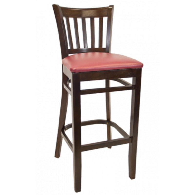 Tabouret de bar 29 po, Noyer, Bourgogne