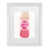 Cadre en plastique / acrylique blanc n'est pas disponible