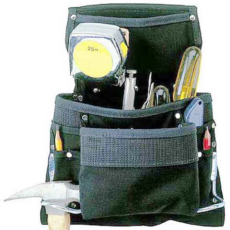 9 Pocket Nail & Tool Bag
