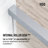VIGO Satro E-Class 52"–60" W x 74" H Semi-Frameless Double Sliding Shower Door in Chrome with Clear Tempered Glass-124638810