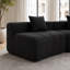 Upholstered 151 " Chenille Curved Sectional-133933899