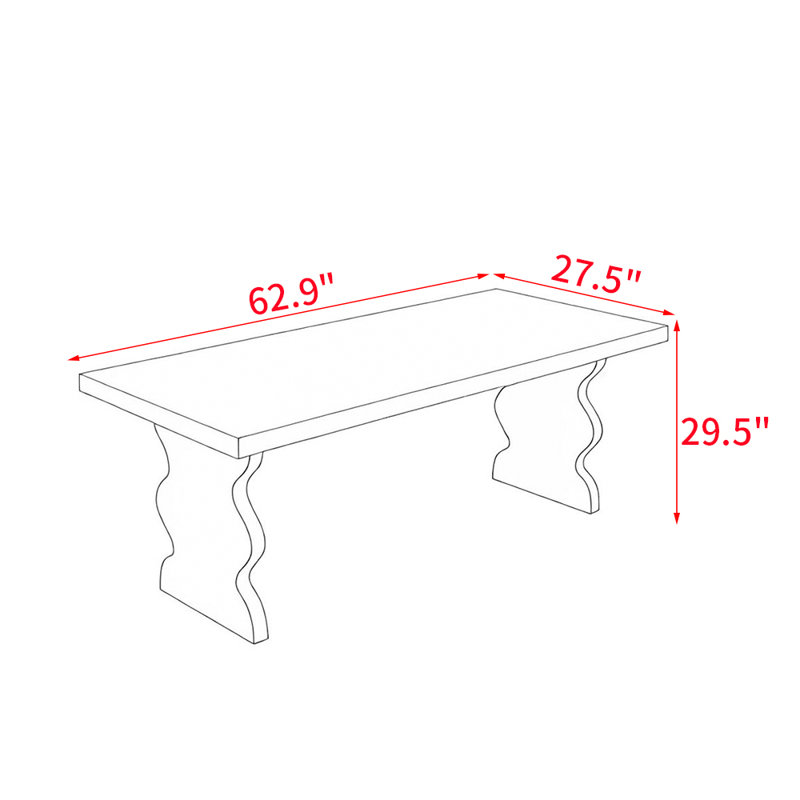 Fiton, 29.5"H x 62.9"L x 27.5"W 