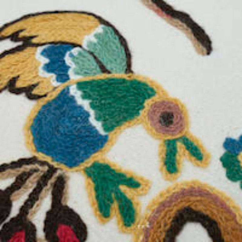 Colonial Crewel Pillow
