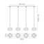 Vinton 4 - Light Kitchen Island Chandelier