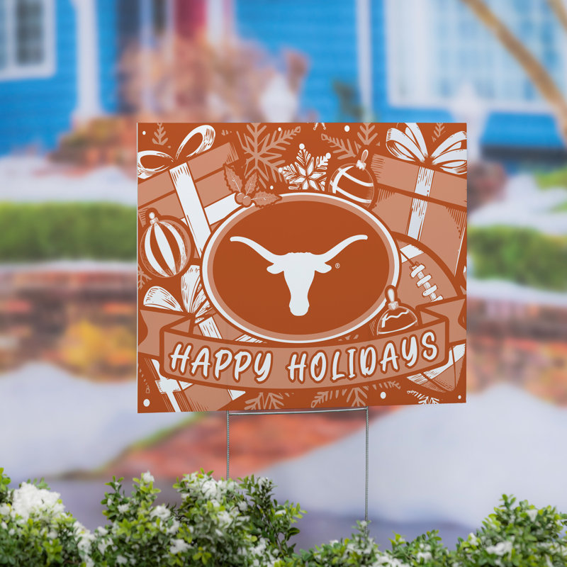 University of Texas Yard Sign, Holiday