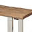 Console Table Silver Legs With Natural Board