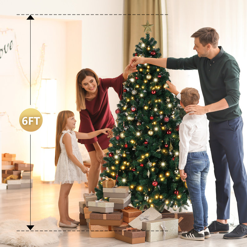 Lighted Artificial Christmas Tree