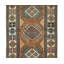 Tapis de couloir turc 3,5 x 13,4 pi noué à la main 100% laine