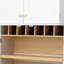 Grand garde-manger de style campagnard 78,2 po avec 4 tiroirs cachés-134371941
