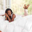 Cuddledown Windowpane 700FP Down Comforter-273126653-294044770