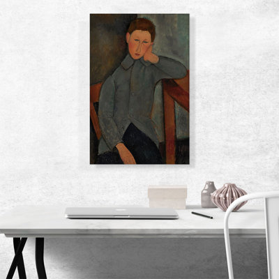 " The Boy 1919 " by Amedeo Modigliani