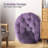 Cozy Saucer Chairs with Footrest Ottoman, Foldable Papasan Chairs Lounge Chairs for Bedroom Living Room-1656645211