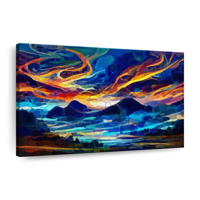 " Abstract Sunset Sky " by Lia's World