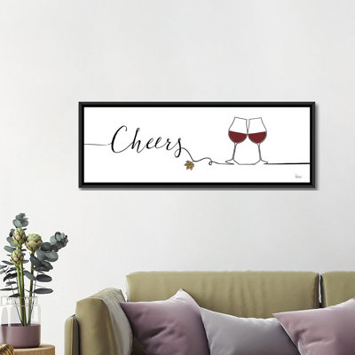 " Underlined Wine I " by Veronique Charron