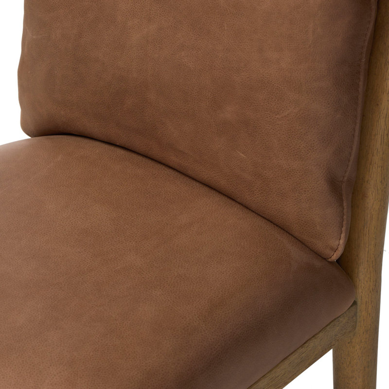 Gallagher Upholstered Dining Chair, Palermo Cigar
