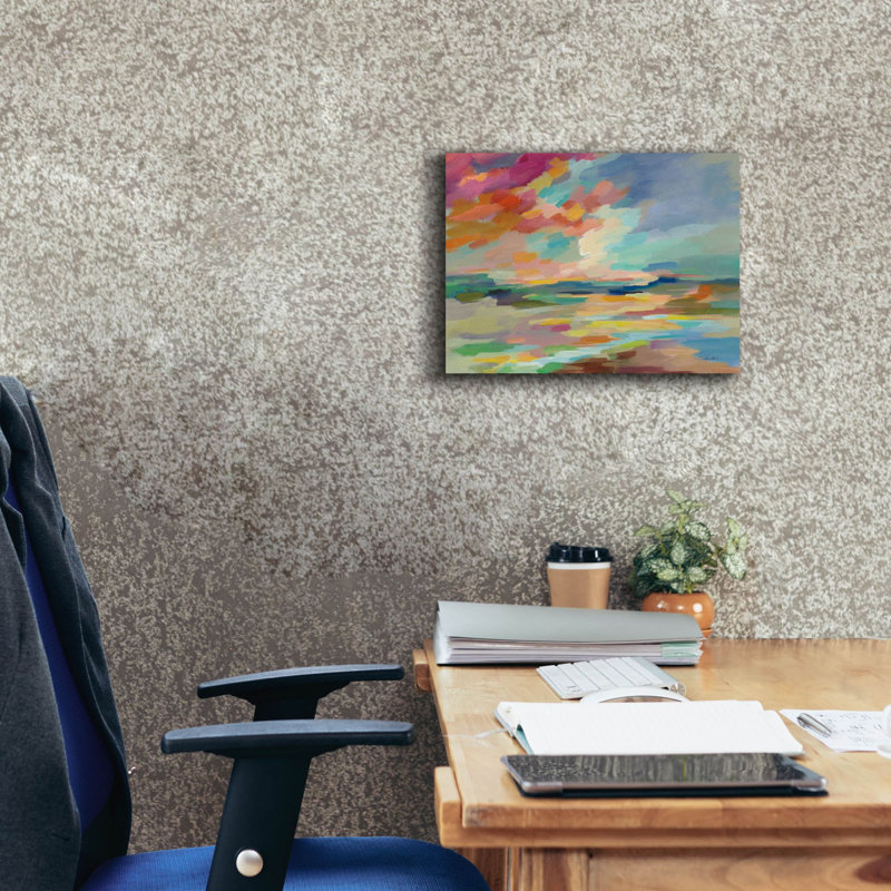 «Glorious Summer» par Silvia Vassileva, art mural sur toile, H 12 po x l 16 po
