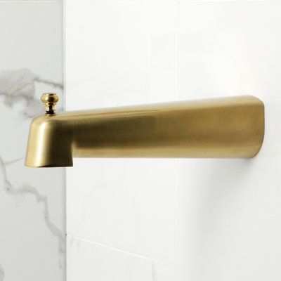 Robinet de baignoire et de douche à pression équilibrée à poignée simple Kingston Brass Metropolitan