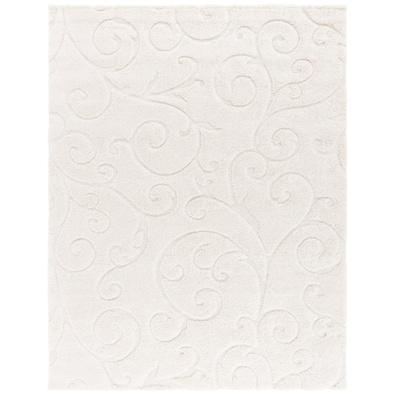 Amza Area Rug, Rectangle 8' x 10', Cream