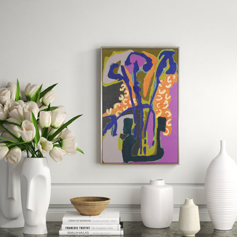 Floral In Purple Painting