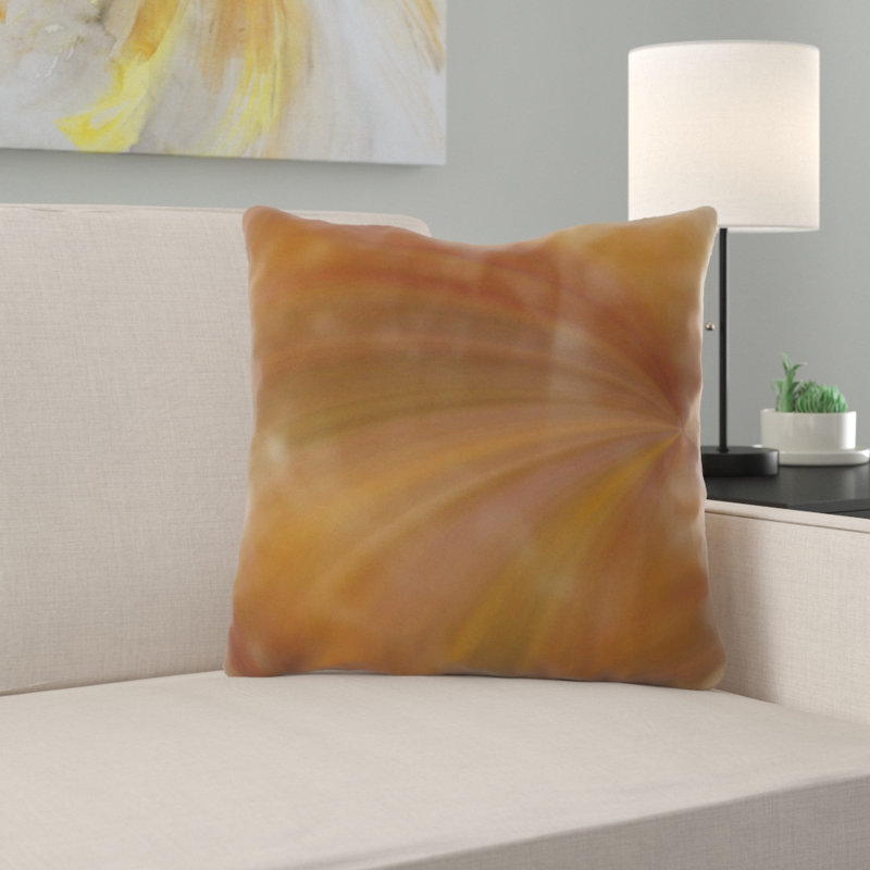 Housse et insert de coussin extérieur carré Whorton, Microsuède, Intérieur