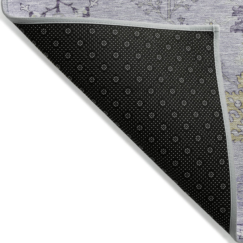 Machine Washable Indoor/Outdoor Cicel ACN1156 Lavender Rug