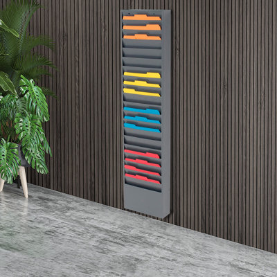 Stainless Steel Hanging Files Open