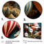 «Red Hot Air Ballon Mosaic I», impressions sur toile montgolfière-795820485-795820486