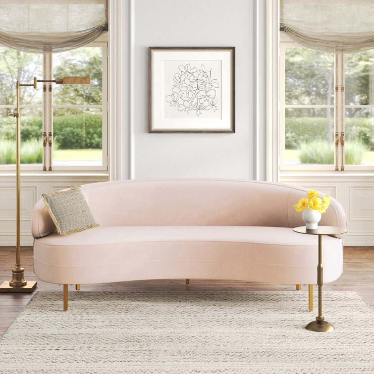 Jacqeuline 89.4'' Upholstered Sofa