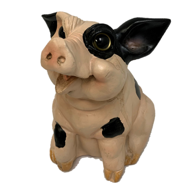 Statue de jardin fantaisiste Country Pureté, H 6 po x l 5 po x P 5 po