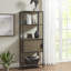 3-Shelf Bookcase With Storage Cabinet