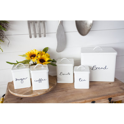 Metal Canister - Set of 5