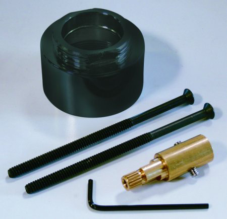 Adaporateur, tige, vis et capuchon Kingston Brass Extension (série KB363XAL)