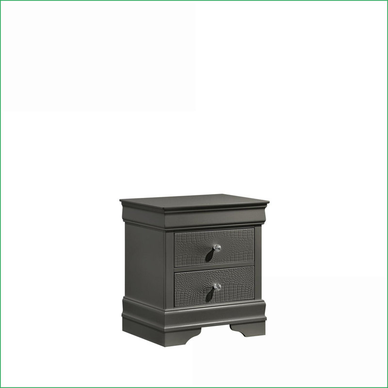 Table de chevet 2 tiroirs Blaze