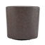 Fauteuil demi-tonneau pivotant en similicuir-664824323