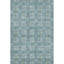 Tapis bleu sarcelle lavable à la machine Premium Prisco-1796378901