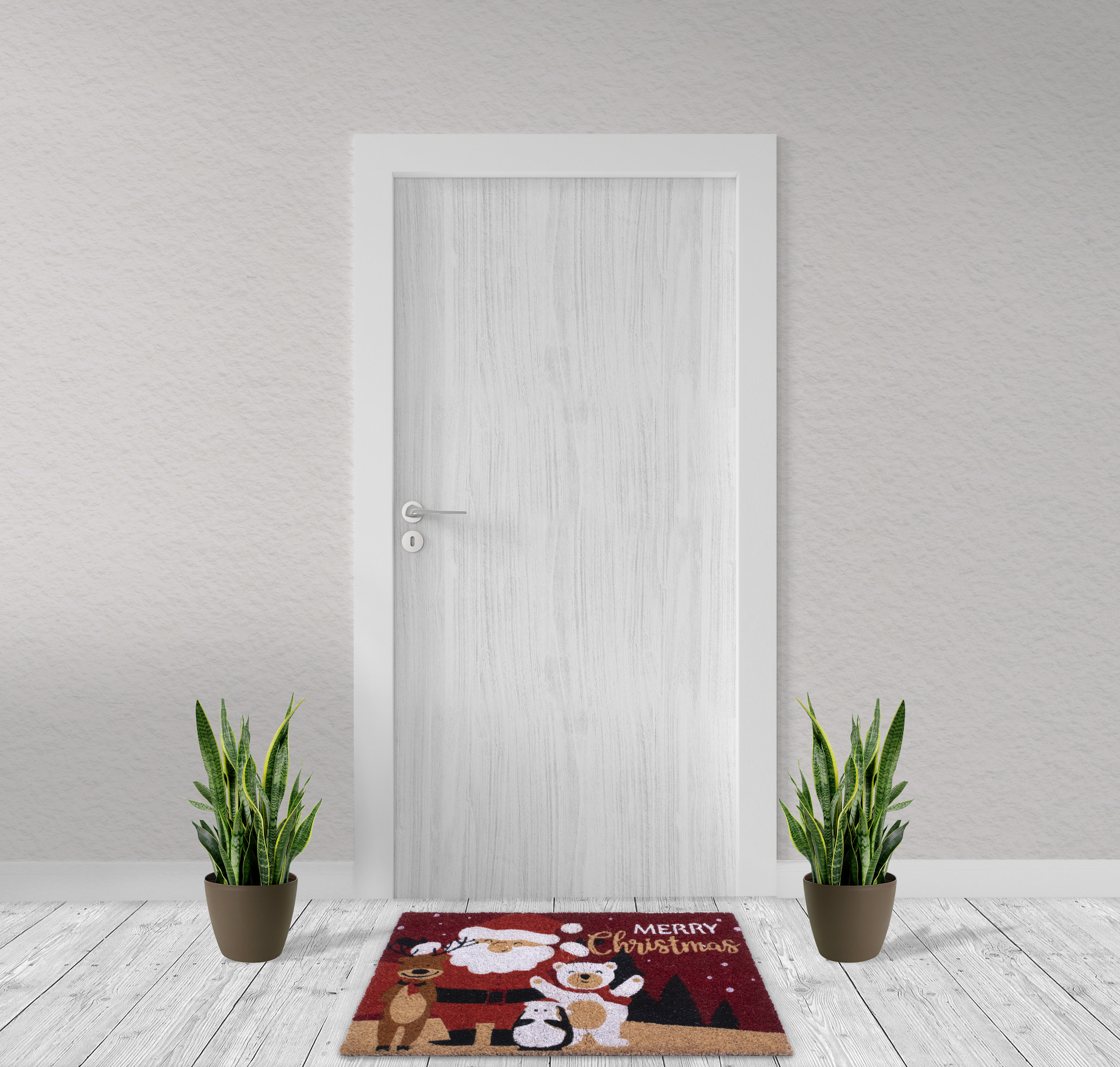 The Holiday Aisle® Haylyn Christmas Doormats 28 in. X 18 in. Funny