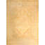 Tapis Amritsar de couleur indienne antique délavé clair et chaud