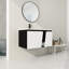 Meuble-lavabo mural flottant 36 po avec lavabo en céramique 36 po