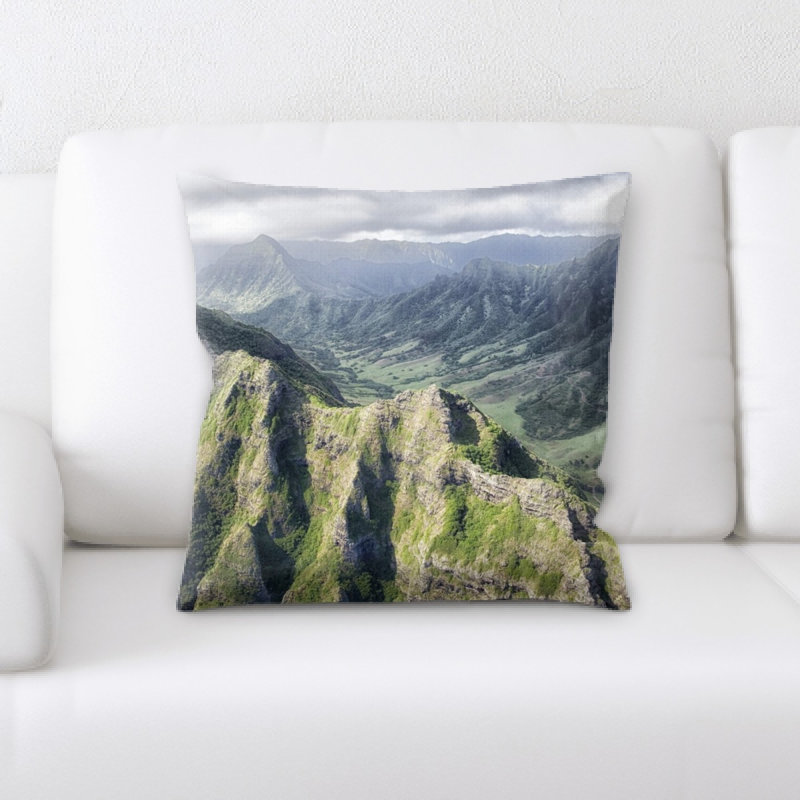 Coussin en peluche hawaii