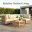 Ensemble de conversation modulaire en osier pour terrasse pour 4 personnes avec coussins-2054563175-2054563097